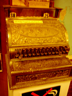 The Devito's Store - cash register, courtesy The Colombo Lodge Archives. 